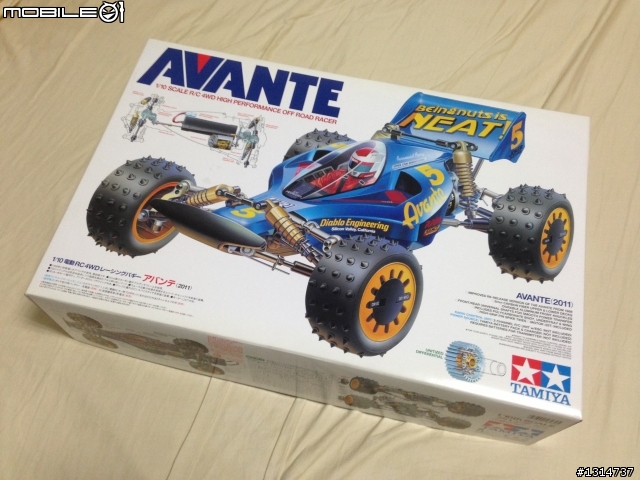 Tamiya Avante 2011 田宮 前衛者 1/10  (新增1/32四驅車版本 Avante)
