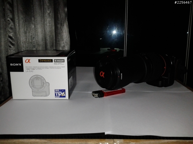NEX5N+LA-EA2+SAL18-250！組合完成！跟無敵鐵金剛一樣(畫質不好手機拍的)