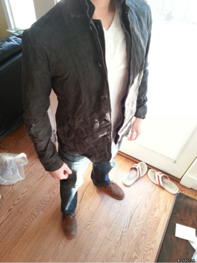 [開箱] ALLSAINTS Surmise Leather Blazer