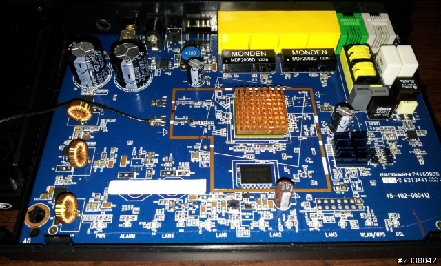ZyXEL P880 無線天線外接
