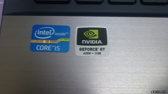 [開箱] ASUS K55VJ i5-3210M GT635M 2G HDD750GB 7200轉 RAM 8G