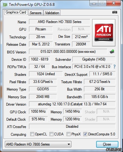 小跳水的 GV-R785OC-2GD