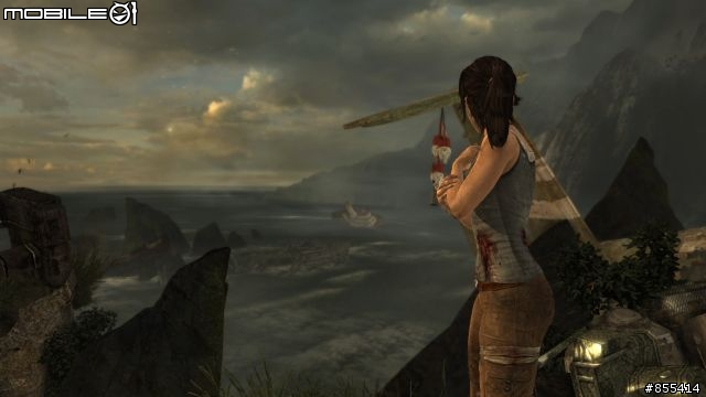 蘿拉的「蓬頭散髮」，古墓奇兵特效檢測by HD7770