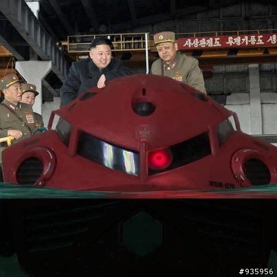 偉大的金正恩元帥既核武之後會發展鋼彈以抗美日韓嗎