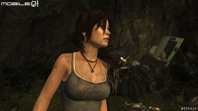 蘿拉的「蓬頭散髮」，古墓奇兵特效檢測by HD7770