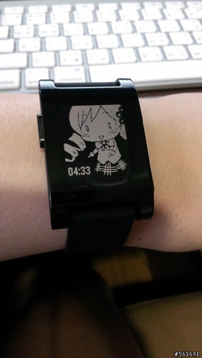 [開箱文]Pebble watch(智慧型手錶)