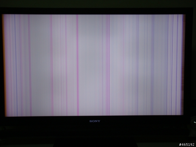 我的SONY 40X1  你--->又壞了.......