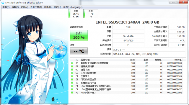 [開箱] Intel SSD 335 20nm 240G