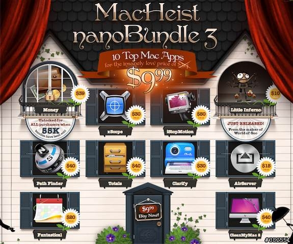 Macheist nano Bundle 3 來囉 9.99US 買掉指定10隻apps