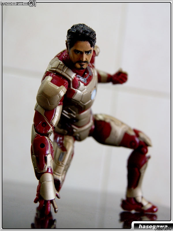 【分享】孩之寶6吋鋼鐵人MK42+海洋堂東尼頭重塗版