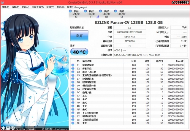 EZLINK Panzer-IV 128G簡測