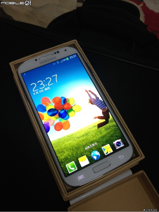 『開箱』 Galaxy S4