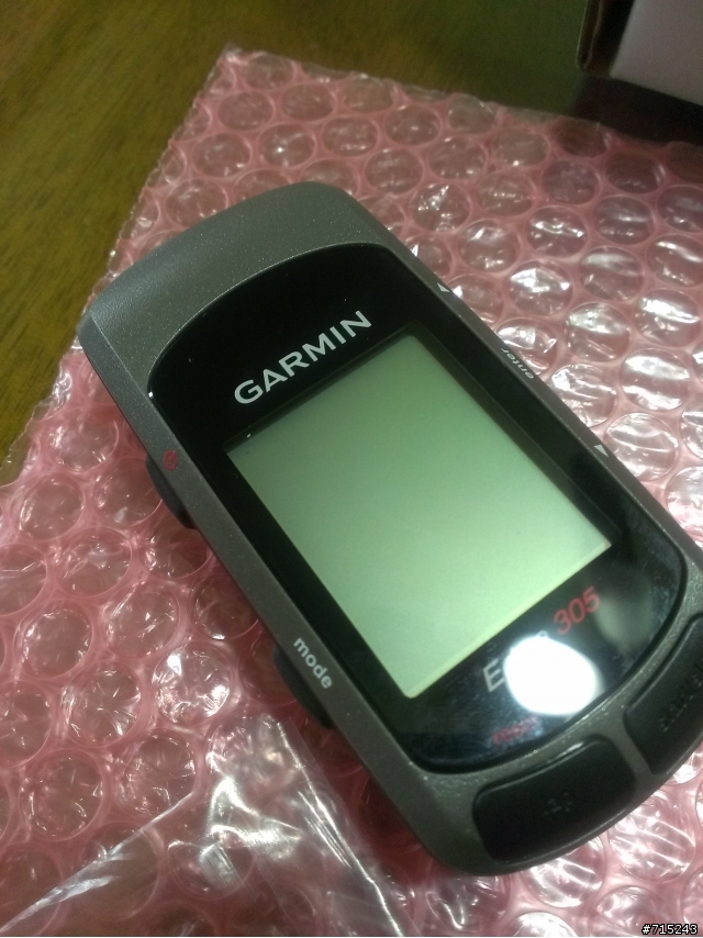 GARMINedge305送修揪感心