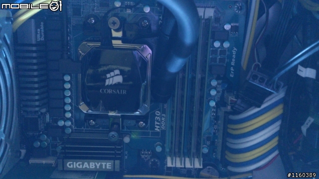 Corsair H80i，報修換新回來的，用不到幾個禮拜，LED燈又掛點~還更慘(一次全掛)!!