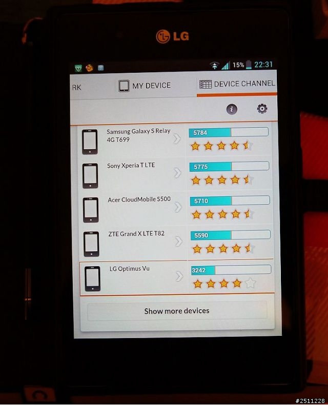 LG Optimus Vu P895 簡單開箱+6/3手機更新