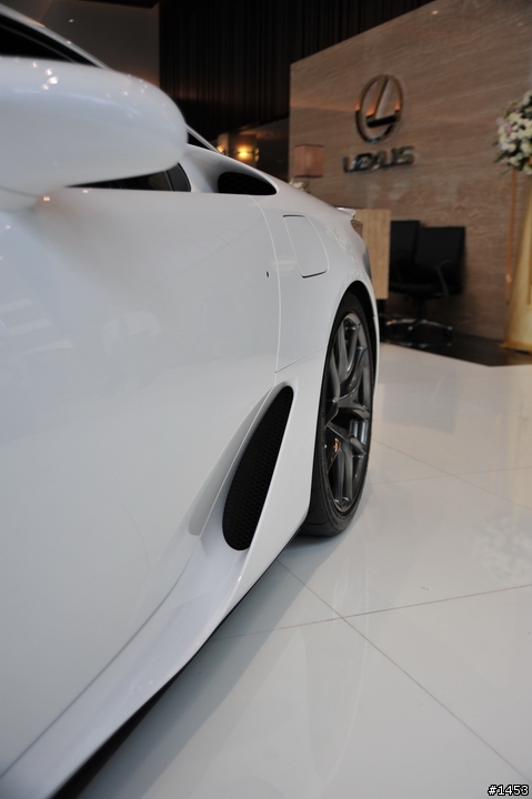 Lexus內湖所LFA展示參觀