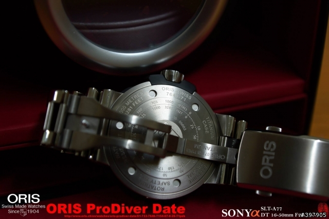 [ 開箱 ]Oris ProDiver日期錶