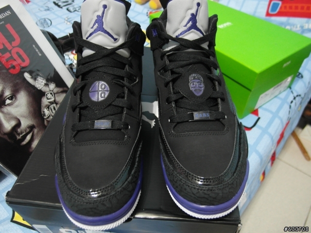 [開箱]Jordan Son Of Low黑紫配色
