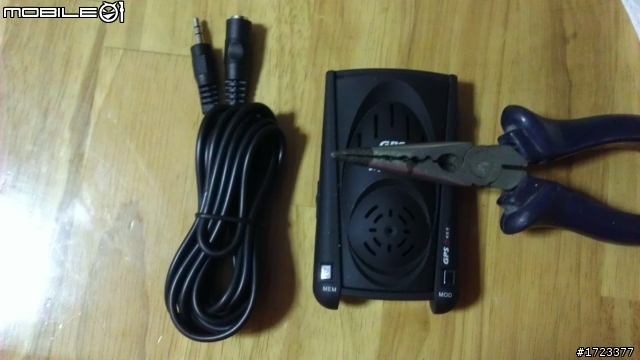 [不專業示範]測速器外接耳機