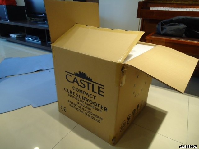 [ 開箱文 ] 分享一下~ 小弟.人生的第一套. 家庭劇院 .英國 Castle 喇叭Knight 5 劇院組合!!