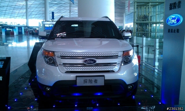 All new  EXPLORER in 北京首都機場