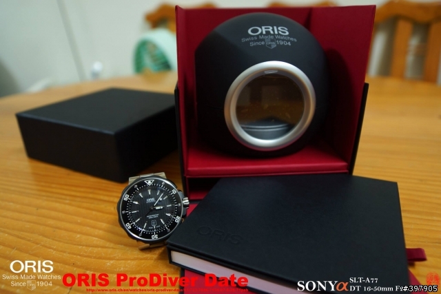 [ 開箱 ]Oris ProDiver日期錶