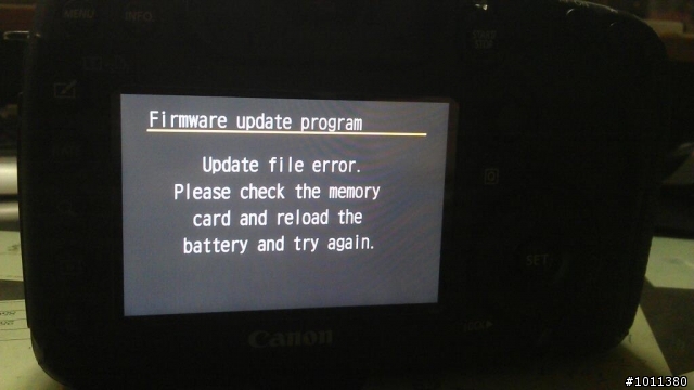 5DMark III 更新CANON原廠韌體 導致機身主機板損壞?!