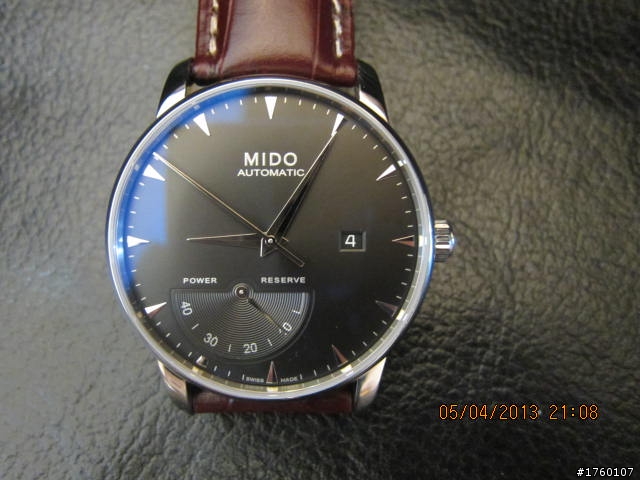 [開箱]MIDO BARONCELLI 動力儲存機械錶開箱 M8605.4.18.8