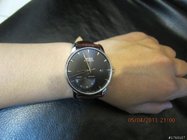 [開箱]MIDO BARONCELLI 動力儲存機械錶開箱 M8605.4.18.8