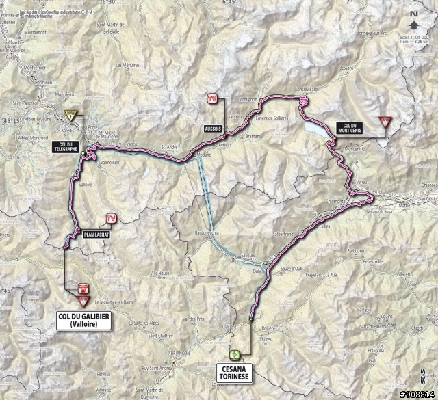 2013 Giro d'Italia(環義大賽) 第15站 Cesana Torinese → Col du Galibier (FR),   149公里