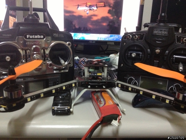 {分享} 剛買的小4軸遙控機 Multirotor EL400