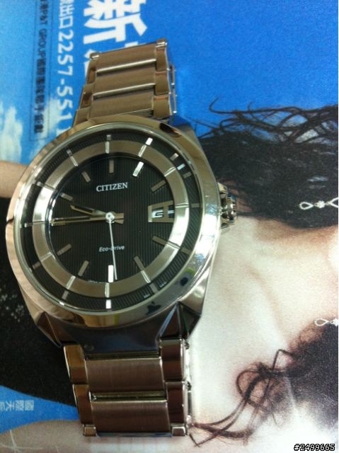 [CITIZEN] AW1010-57E Eco-Drive光動能 來簽到