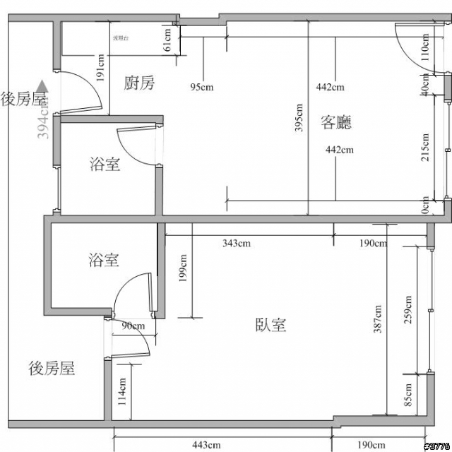 房屋格局規劃-小房屋