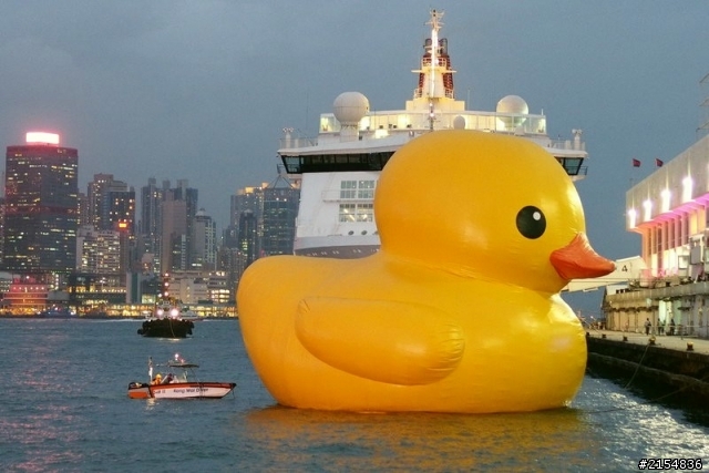 Rubber Duck Project HK Tour 橡皮鴨遊香港