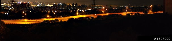 台中夜騎勝地，大肚山上全景夜拍
