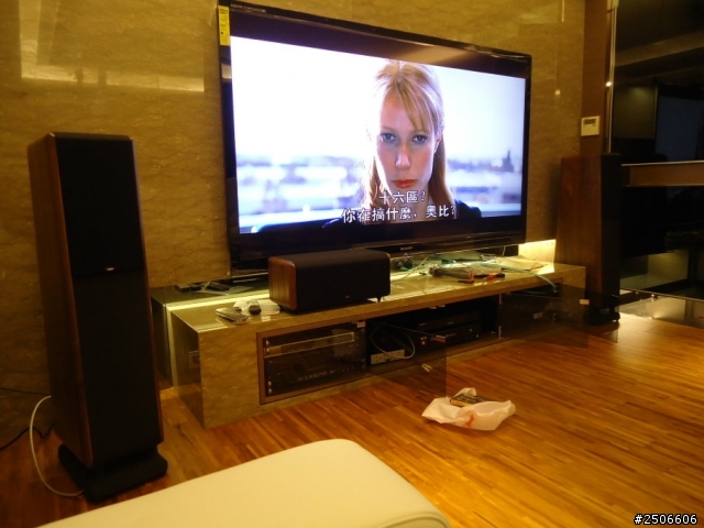 分享文]搬新家.實踐男人夢想中的浪漫SHARP 80吋 &  chario PEGASUS家庭影音劇院系統!!