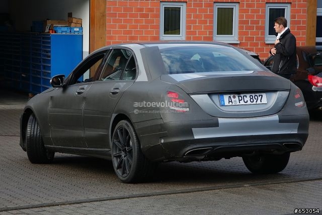 下一代 MB C55 AMG 間諜照