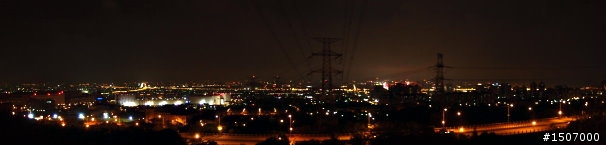 台中夜騎勝地，大肚山上全景夜拍