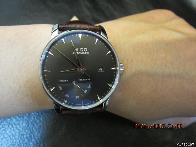 [開箱]MIDO BARONCELLI 動力儲存機械錶開箱 M8605.4.18.8