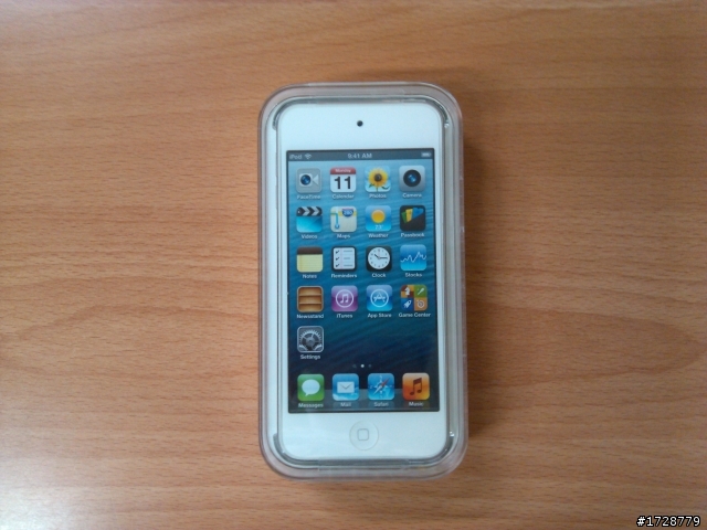 我的第一顆蘋果---ipod touch5 64G銀白色開箱