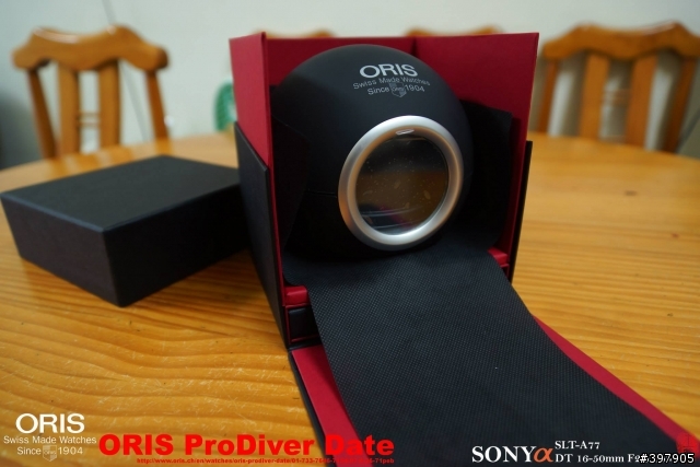 [ 開箱 ]Oris ProDiver日期錶