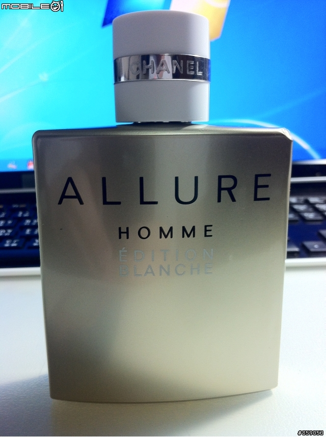 [開箱]人生第一支香水，ALLURE HOMME ÉDITION BLANCHE白色時尚男性香水