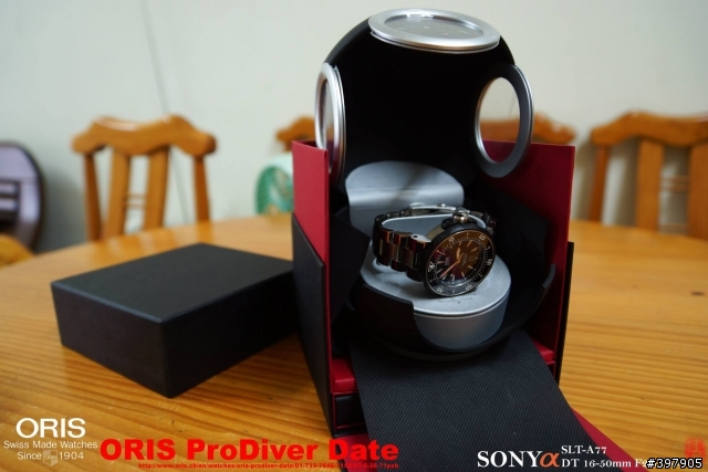 [ 開箱 ]Oris ProDiver日期錶
