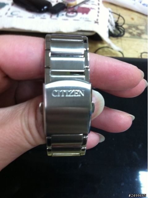 [CITIZEN] AW1010-57E Eco-Drive光動能 來簽到