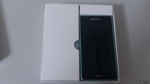Docomo Xperia A SO-04E開箱囉....~~