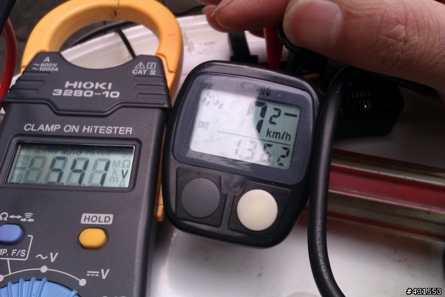 山頂洞人的磨電燈（磨電機），充電裝置測試分享