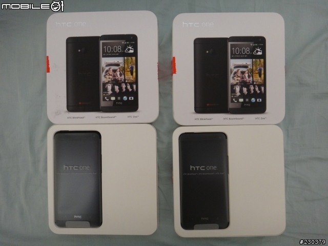 New htc One 32G黑色5/4到手，爽爽用中！