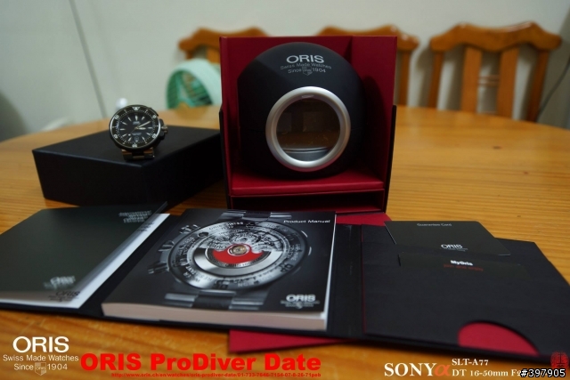 [ 開箱 ]Oris ProDiver日期錶