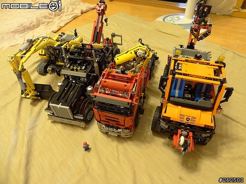 [開箱] LEGO Technic 8110 M-BENZ Unimog U400