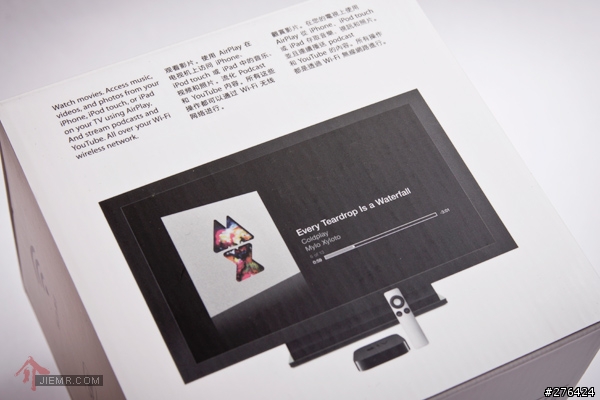 開箱 Apple TV 3代 圖多